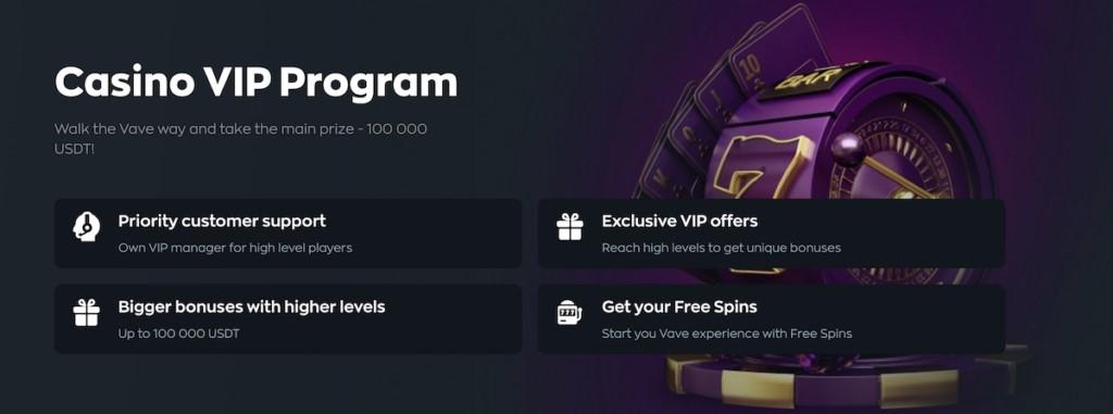 vave casino vip program