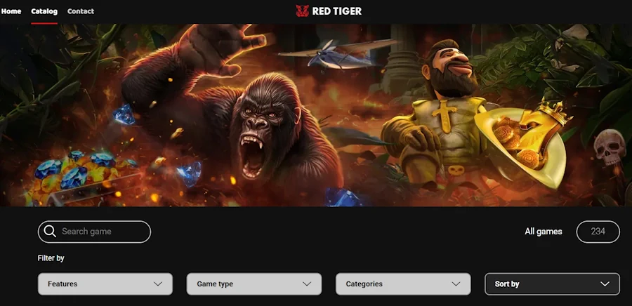 Red Tiger Gaming Casino Software Developer