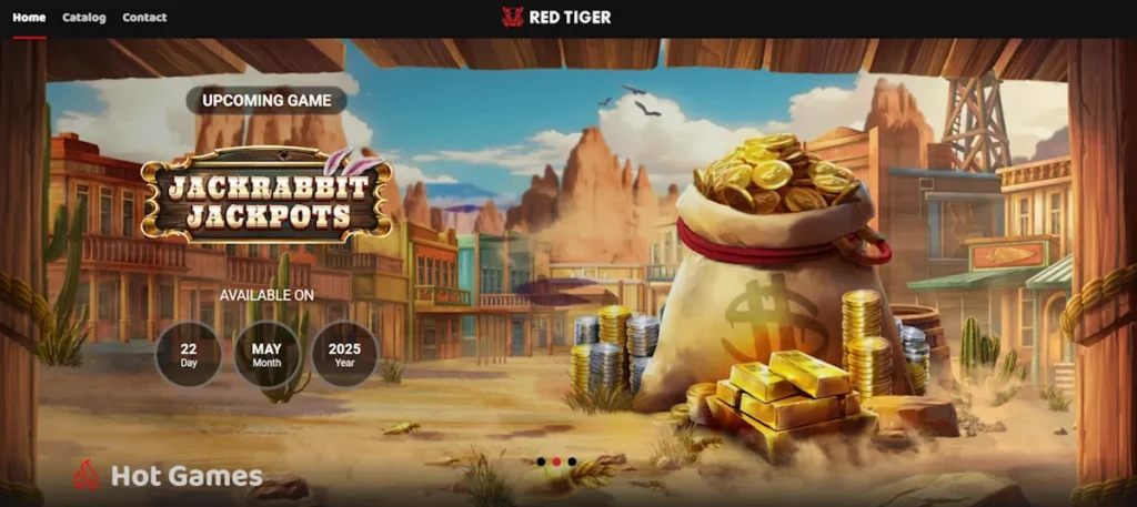 red tiger home page