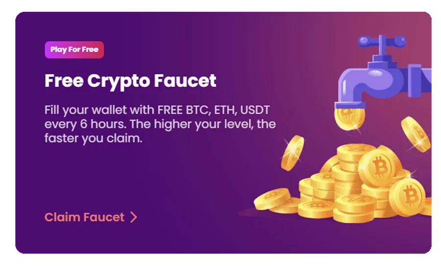 trust dice Crypto Faucet Bonus