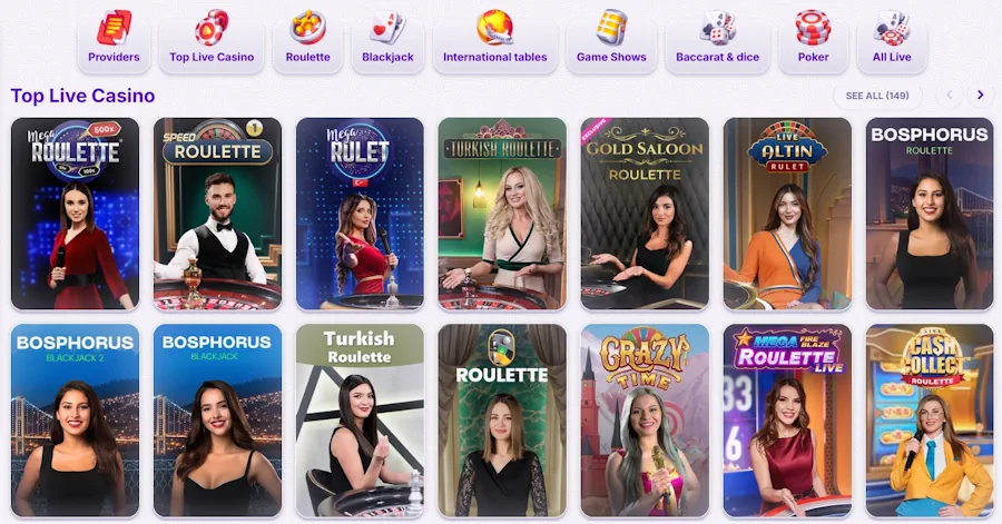 robocat casino live casino