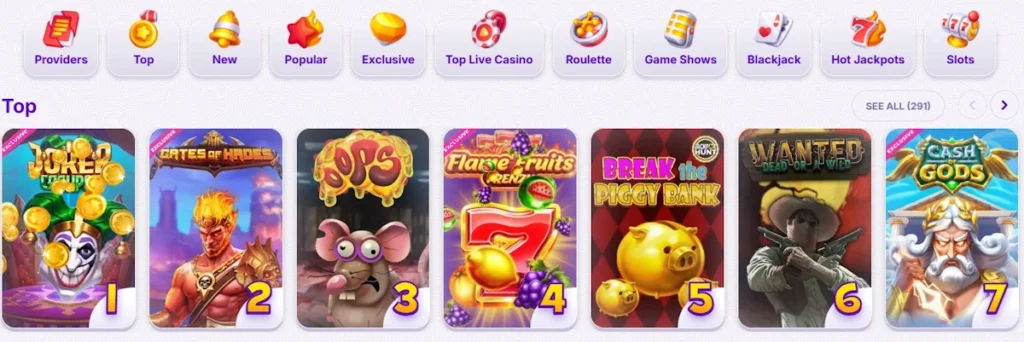 robocat casino slots