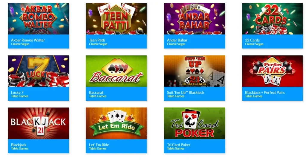 crypto loko table games