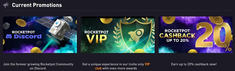 promotions Rocketpot Casino